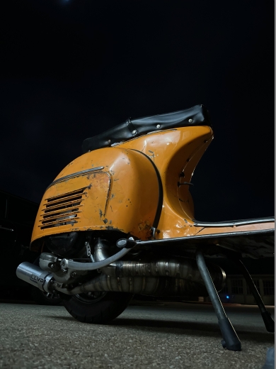 Basilisk Abgasanlage kompl. für Vespa 200 PX, Rally